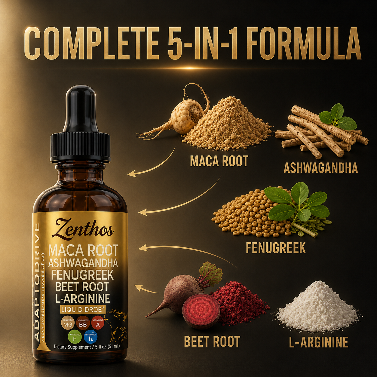 Zenthos 5-In-1 Sleeping Drops