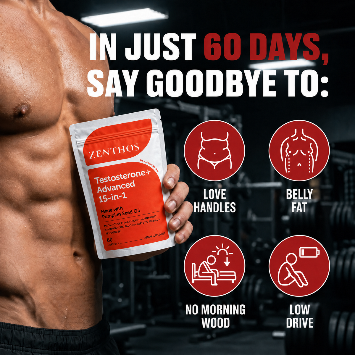 Testosterone+ Advanced Softgels