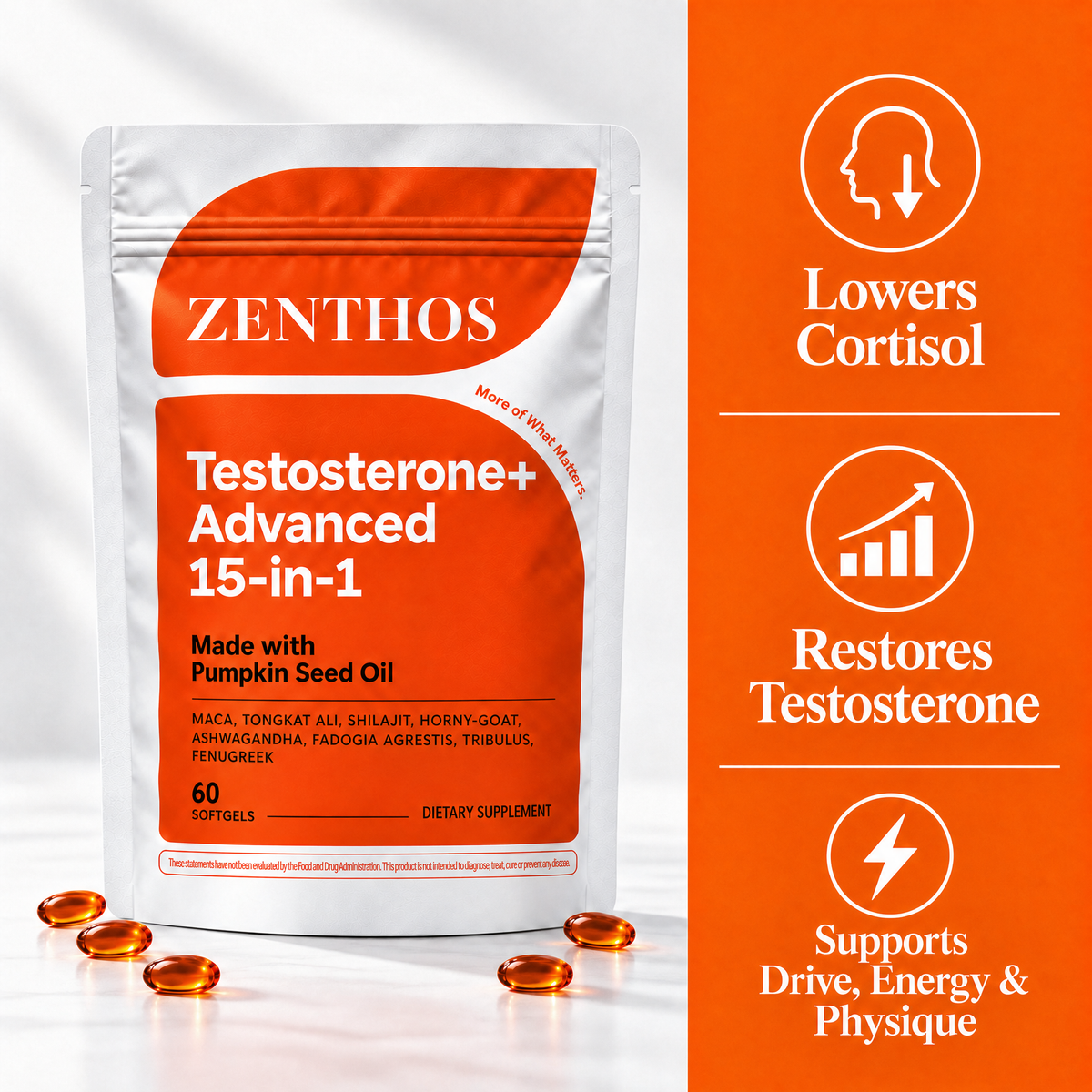 15-In-1 Advanced Cortisol Softgels