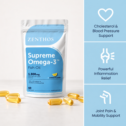 Supreme Omega-3 Burpless Softgels