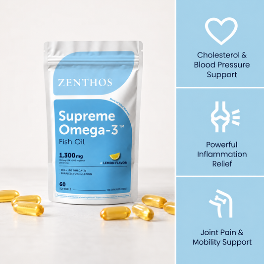 Supreme Omega-3 Burpless Softgels